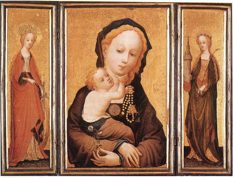 MASTER of Saint Veronica Triptych Norge oil painting art